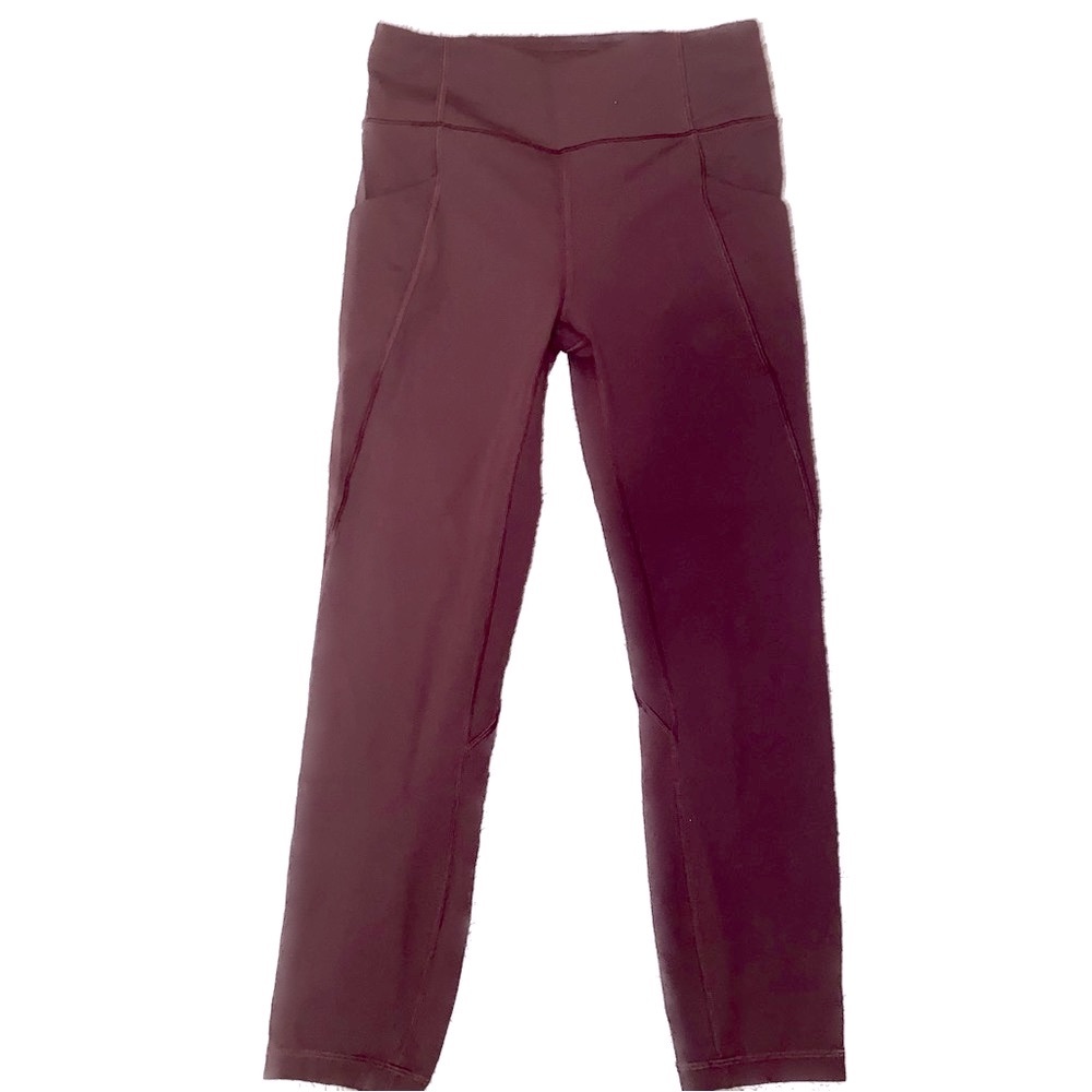 Lululemon Time To Sweat Crop Leggings